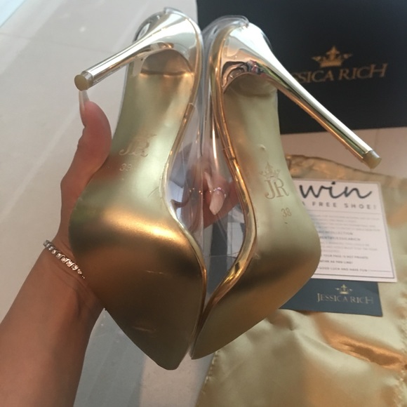 JESSICA RICH CLEAR PUMPS - Picture 5 of 9